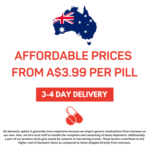 Affordable Modafinil AU From AUD $3.99 Australia Post Domestic Shipping